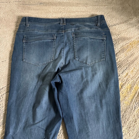 Deomcracy jeans ab technology boot cut flare mid rise stretchy waist  16 - Picture 9 of 9